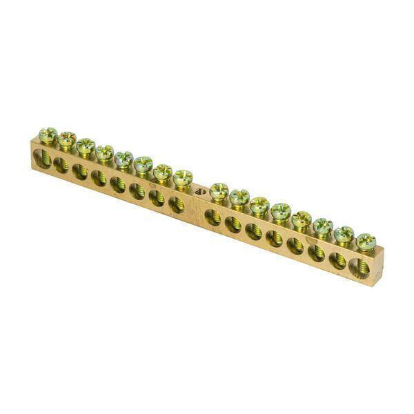 шина pen "ноль-земля" 8х12 16 отвер. латунь крепеж по центру proxima ekf sn0-125-16-c от BTSprom.by шина pen "ноль-земля" 8х12 16 отвер. латунь крепеж по центру proxima ekf sn0-125-16-c от BTSprom.by