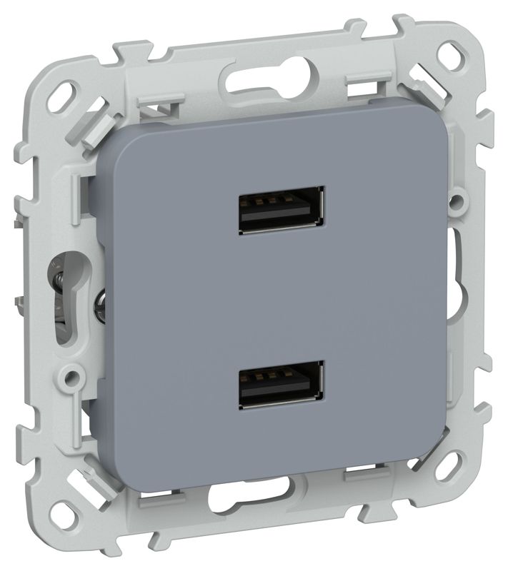 розетка usb сп flite рю-2-флм aa 2.1а механизм маренго iek fi-u21-d31-k35 от BTSprom.by