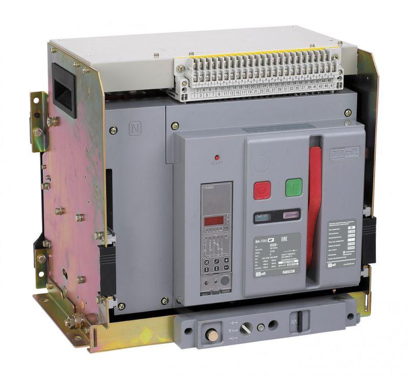 выключатель автоматический воздушный 4п 800а 80ка ва-731 расцеп. м выкатн. dekraft 27133dek от BTSprom.by