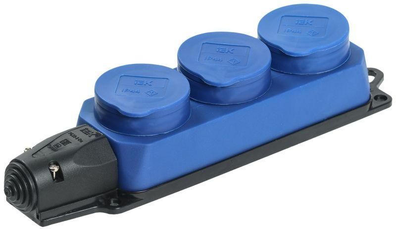 колодка 3-м омега рб33-1-0м ip44 каучук син. iek pkr61-016-2-k07 от BTSprom.by