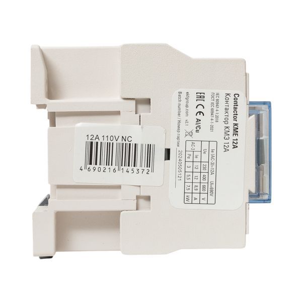  Контактор КМЭ 12А кат. 110В AC 1НЗ PROxima EKF ctr-s-12-110-nc фото в каталоге от BTSprom.by