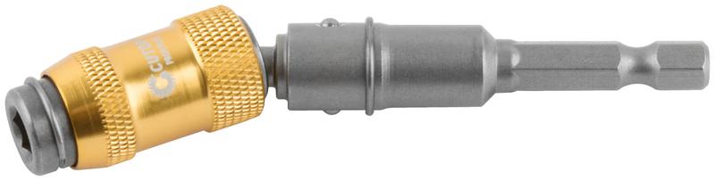  Адаптер шарнирный угловой с магнитным держателем для бит Profi Plus 90мм до 25град. Cutop 83-584 фото в каталоге от BTSprom.by