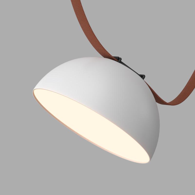  Светильник для трека-ремня Belty Flow 24Вт 3000К IP20 48В DC 220х117мм RA90 120град. со светодиодом алюм. бел. с черн. DENKIRS 760234 фото в каталоге от BTSprom.by