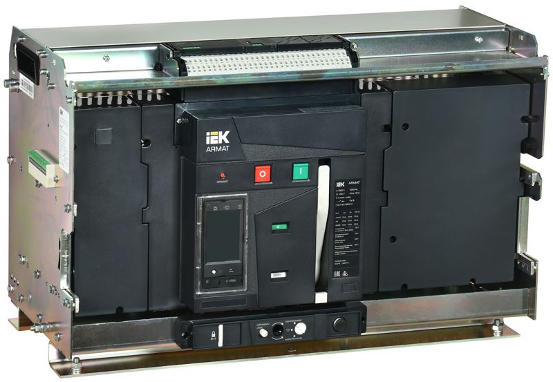 выключатель автоматический воздушный 3п h 6300а 125ка tt выдвиж. с комплектом аксессуаров armat iek ar-acb-3vh-125-6300a-ttcf от BTSprom.by