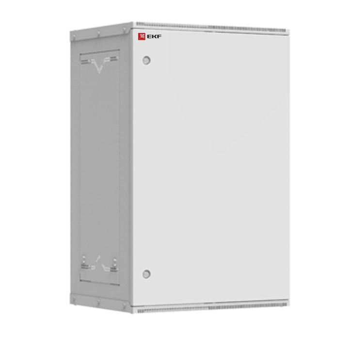 шкаф телекоммуникационный astra a 18u 600х450 настенный разборный дверь металл proxima ekf itb18m450d от BTSprom.by