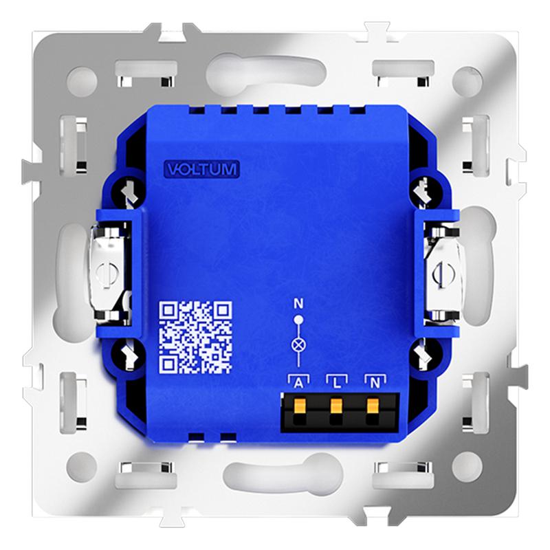  Датчик движения СП S70 механизм бел. глянцевый Voltum VLS070501 фото в каталоге от BTSprom.by