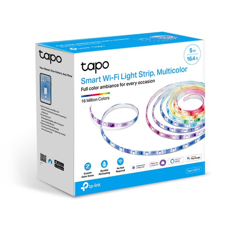 лента светодиодная tapo l920-5 умная wi-fi tp-link 1864370 от BTSprom.by