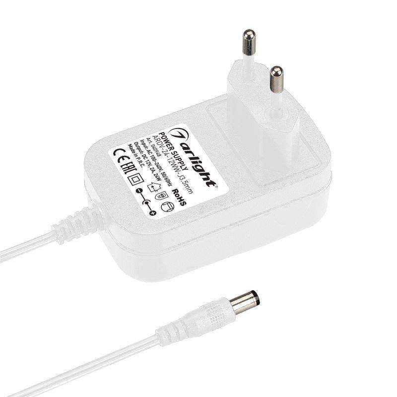 блок питания ardv-24-12ww-j3.5mm (12в 2а 24вт) (адаптер) arlight 040948 от BTSprom.by