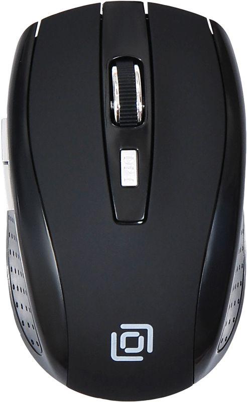мышь 455mw черн. оптическая 1600dpi беспроводная usb 5but tm-8100 black rubber оклик 945818 от BTSprom.by
