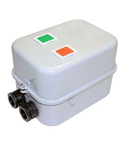 пускатель электромагнитный пм12-040220 у2 в 40а 380в/50гц 1но ip54 нереверсивный с реле ртт-121 28.0-40.0а в корпусе с кнопками пуск + стоп + r электротехник et000264 от BTSprom.by