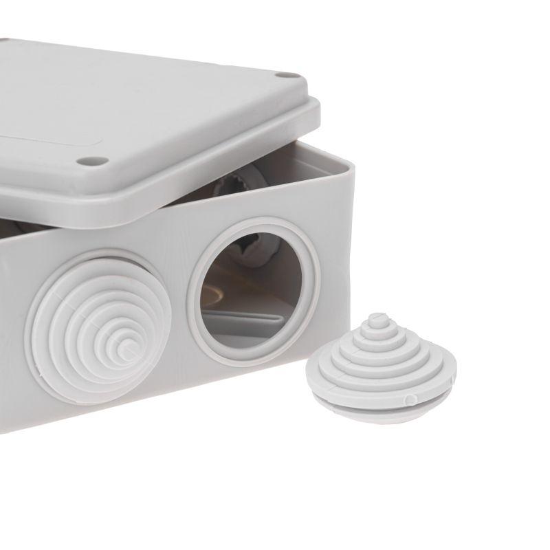  Коробка распаячная ОП 100х100х50 винт IP44 Rexant 28-3058 фото в каталоге от BTSprom.by