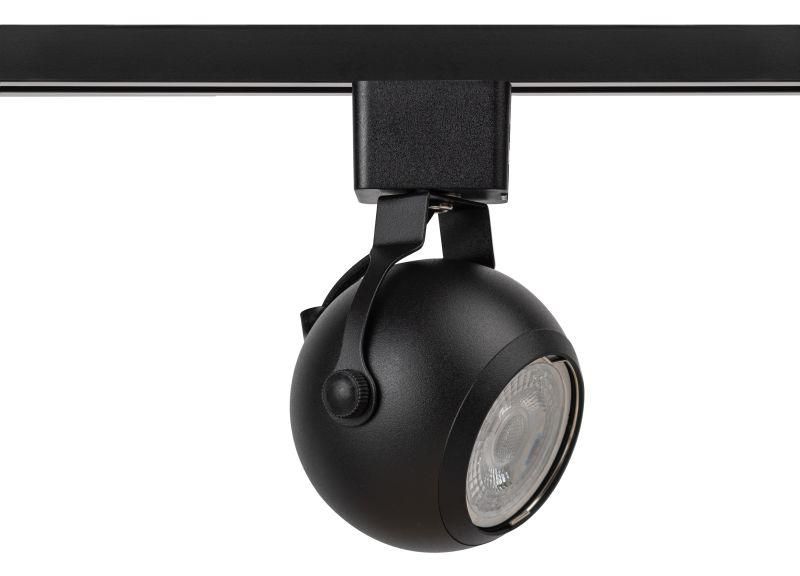 светильник трековый tr35-gu10 80х130 8647 mr16 gu10 1ф bk черн. эра б0053296 от BTSprom.by