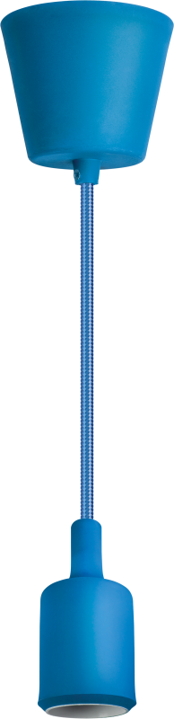 светильник 61 525 nil-sf02-012-e27 60вт 1м пласт. синий navigator 61525 от BTSprom.by