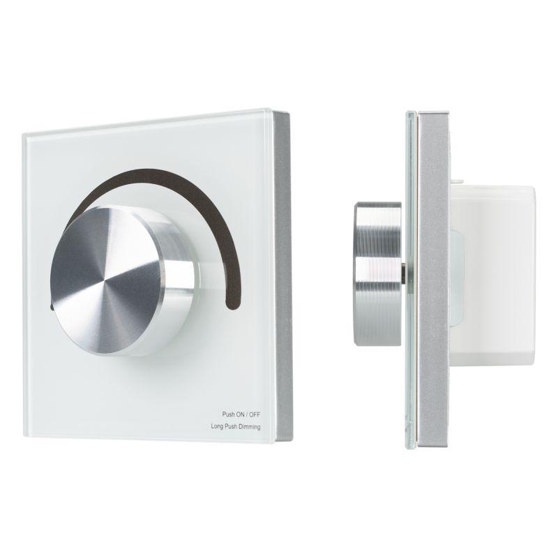 панель smart-p90-dim-g-in white 230в rotary 2.4g ip20 пластик arlight 028424 от BTSprom.by