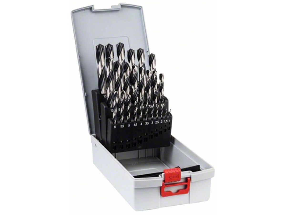 набор сверл по мет. 25шт 1-13мм hss-g pointteq (bosch) 2608577352 от BTSprom.by