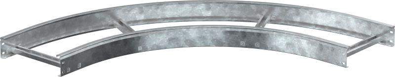 Угол для лотка 90град. 500х100 R600 LESTA HDZ IEK CPG05-4-90-100-500-HDZ от BTSprom.by