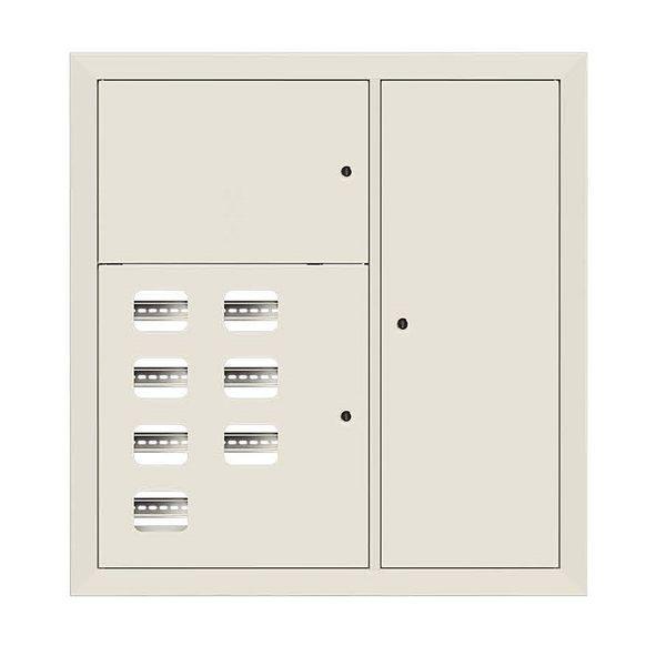 щит этажный 7кв. ral9001 (1000х950х150) basic ekf mb28-v-7-r9001 от BTSprom.by