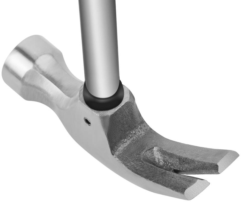  Молоток-гвоздодер 25мм 340г метал. ручка; резинов. рукоятка КУРС 44612 фото в каталоге от BTSprom.by