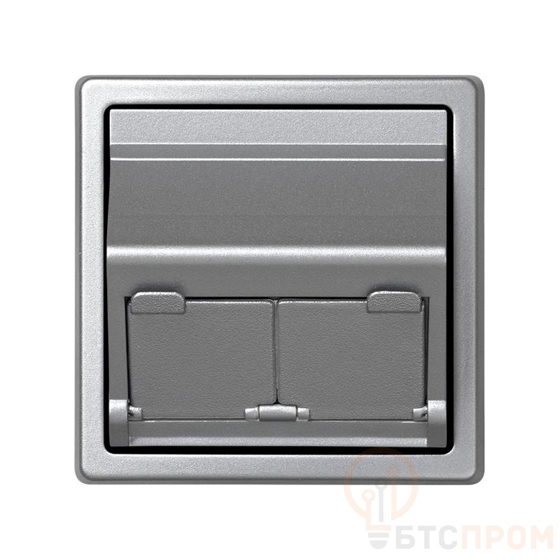 Адаптер на 2 RJ45(12) коннектора 75528; 75540; 75541; 75544-39 75542-30 наклонный Simon73 Loft алюм. 73086-63 фото в каталоге от BTSprom.by  Адаптер на 2 RJ45(12) коннектора 75528; 75540; 75541; 75544-39 75542-30 наклонный Simon73 Loft алюм. 73086-63 фото в каталоге от BTSprom.by