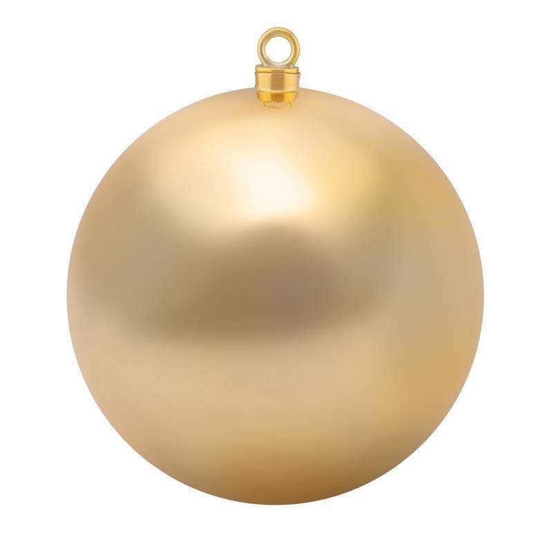 елочная фигура шар глянцевый, 25 см, цвет золотой от BTSprom.by