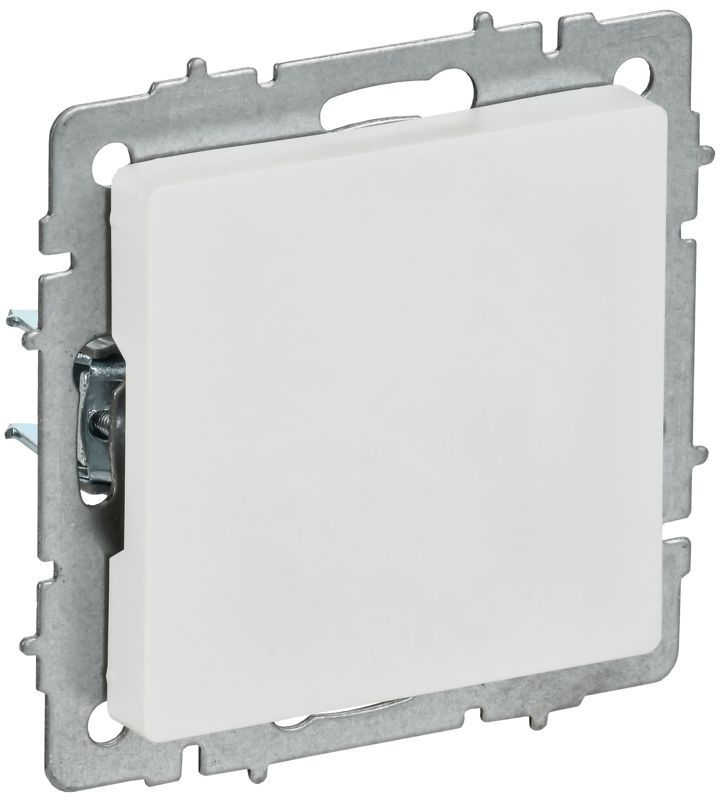 заглушка brite мз10-браб с суппортом механизм арктич. бел. iek br-pl10-k91 от BTSprom.by