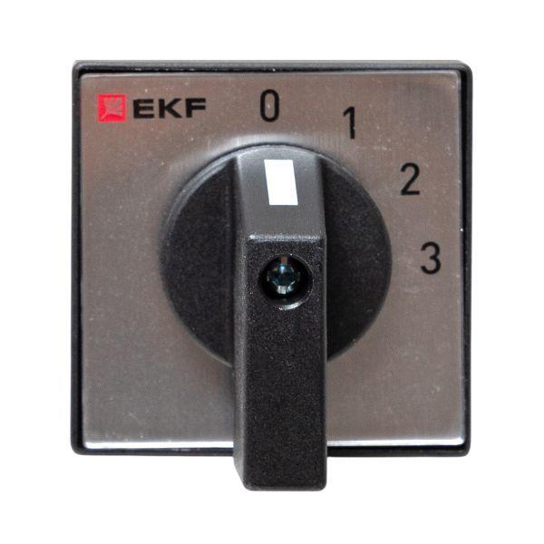  Переключатель кулачковый ПК-1-102 2п 10А "0-1-2-3" EKF pk-1-102-10 фото в каталоге от BTSprom.by