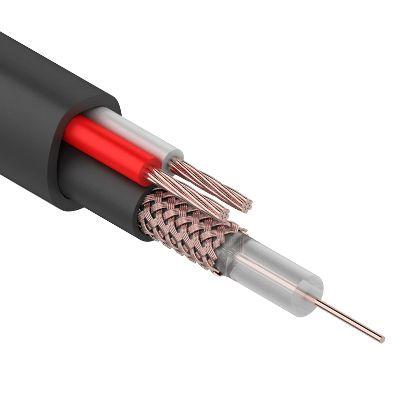 кабель квк-п-1.5+2х0.5 наруж.ч бухта (м) rexant 01-4013 от BTSprom.by