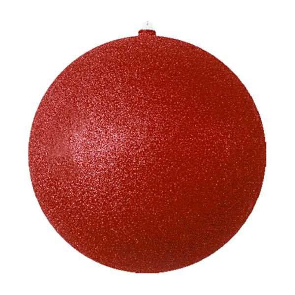 елочная фигура "шарик", 25 см, цвет красный от BTSprom.by