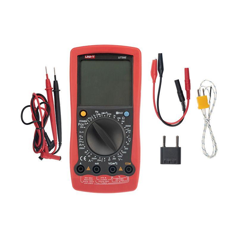  Мультиметр универсальный UT 58E UNI-T 13-1025 фото в каталоге от BTSprom.by