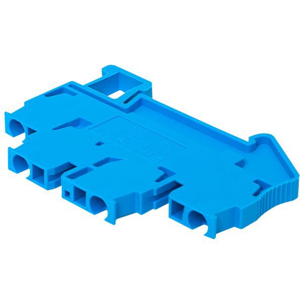  Колодка клеммная ST-2.5 26А пружинная двойн. син. EKF plc-jxb-st-2.5-4-2-blue фото в каталоге от BTSprom.by