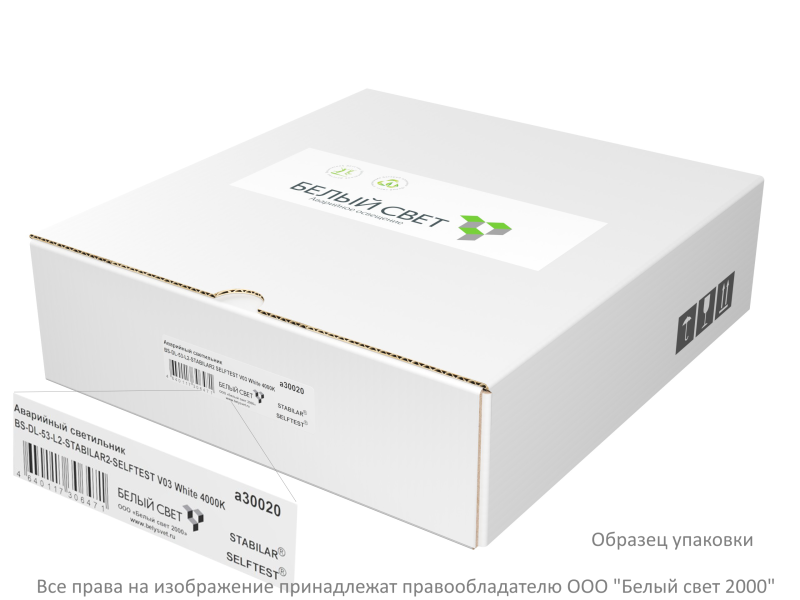  Светильник аварийный BS-DL-10-L1-LED V01 Black 4000К Белый Свет a29252 фото в каталоге от BTSprom.by