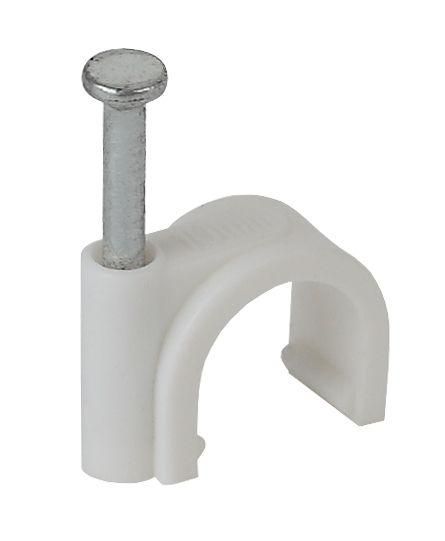 скоба 16мм круглая пластиковая sk-16 (уп.50шт) эра б0038898 от BTSprom.by