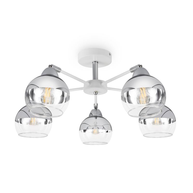  Светильник Jasper 60Вт E27х5 IP20 подвесной Freya FR5225PL-05W фото в каталоге от BTSprom.by