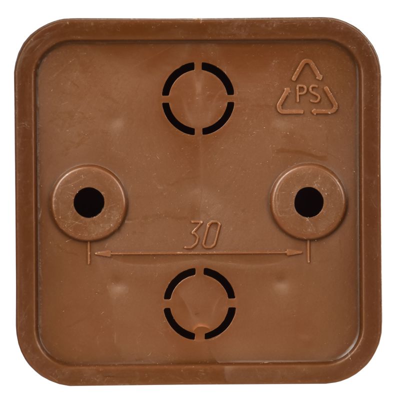  Коробка распаячная ОП КМ 50х50х20 дуб IEK UKO10-050-050-020-K24-E фото в каталоге от BTSprom.by