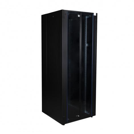 шкаф напольный 19дюйм 42u 800х800 двойн. передн. дверь перфорир.; двойн. задн. дверь перфорир. сер. datarex dr-759520 от BTSprom.by