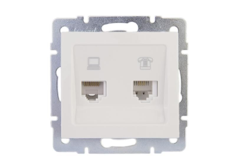 розетка компьютерная + телефонная 2-м сп rain rj45 + rj11 16а ip20 механизм бел. lezard 703-0288-143 от BTSprom.by розетка компьютерная + телефонная 2-м сп rain rj45 + rj11 16а ip20 механизм бел. lezard 703-0288-143 от BTSprom.by