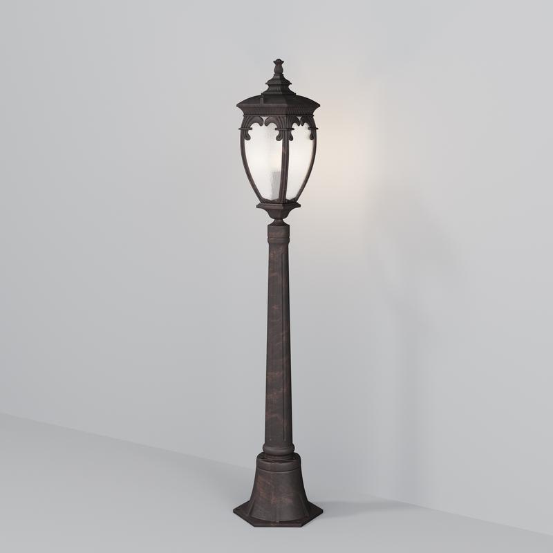  Светильник Fleur 1х60Вт E27 IP44 ландшафтный Maytoni O414FL-01BZ1 фото в каталоге от BTSprom.by