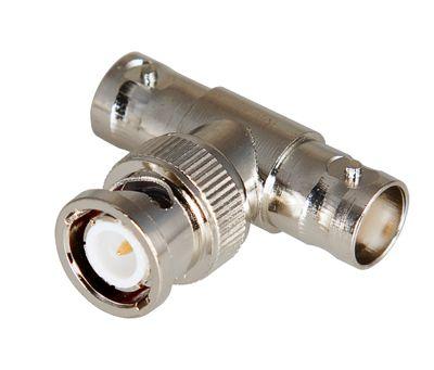 переход штекер bnc - гнездо bnc x 2 (тройник) rexant 05-3301 от BTSprom.by