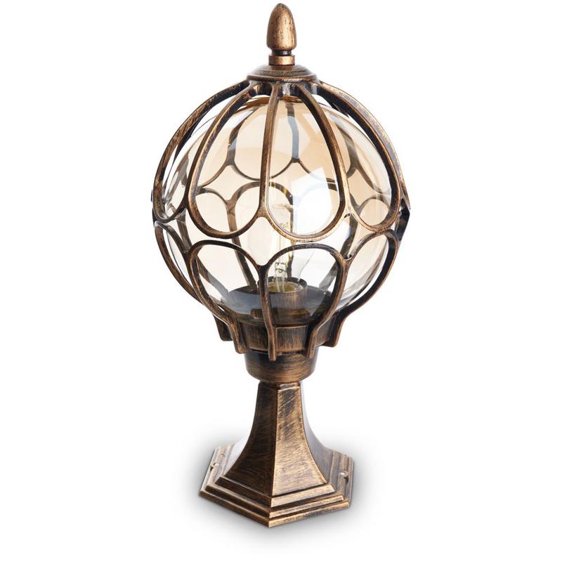 светильник pl3804 60вт e27 ip44 230в садово-парковый черн. зол. feron 11365 от BTSprom.by