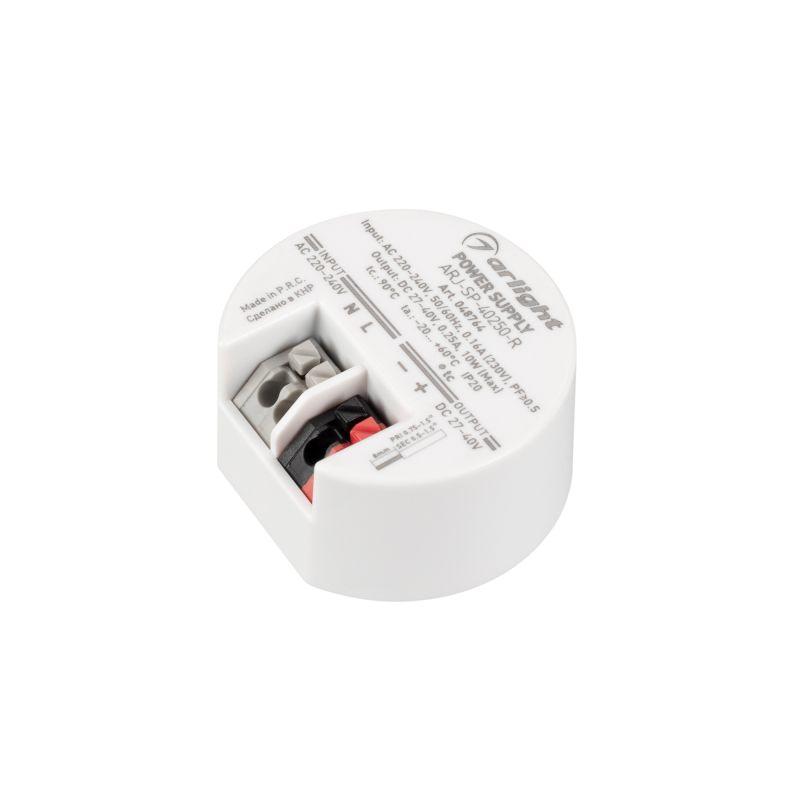 блок питания arj-sp-40250-r 27-40в 250ма 10вт ip20 пластик arlight 048764 от BTSprom.by