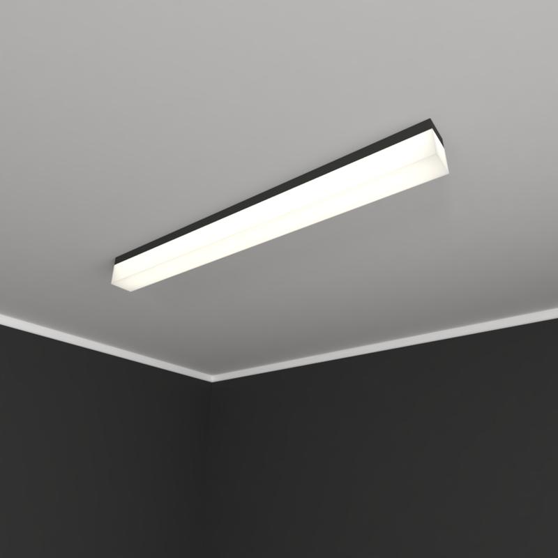 светильник светодиодный rve-lbх-lumo-lista-2000-n 56вт 4000к 2000х50х120мм линия накладной бел. rvelektro rve00002333 от BTSprom.by