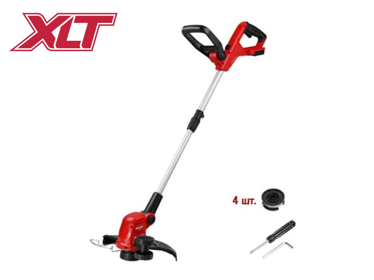 триммер аккум. wortex tb 3018 all1 xlt solo 18в, шир.скаш.300 мм, полуавт.головка, леска 1.6 мм (без акб и зу, телескоп.штанга, рег.угол 0-60°) 0333237 от BTSprom.by