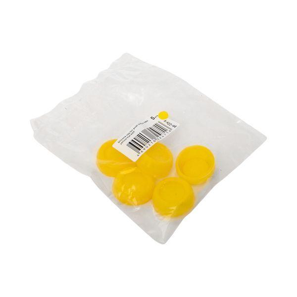  Колпачок для плоской кнопки XB4 силикон. желт. EKF pe-22x-y фото в каталоге от BTSprom.by