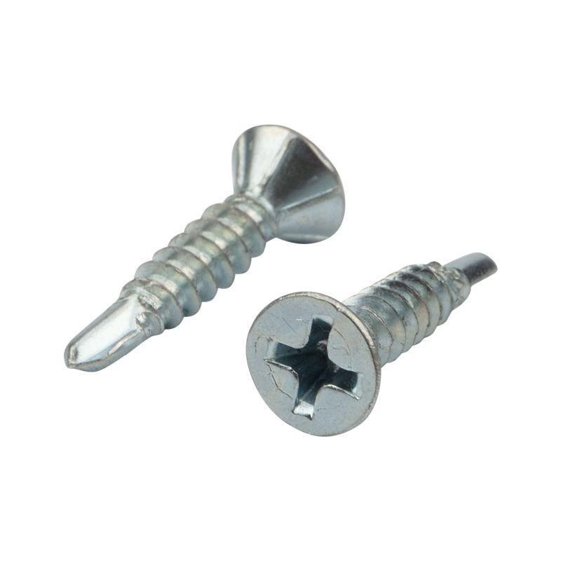  Саморез оконный сверло 3.9х19 бел. цинк (уп.500шт) Kranz KR-01-3722-0010 фото в каталоге от BTSprom.by