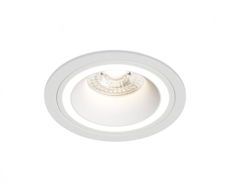  Светильник 15Вт GU10 IP20 LED встраив. алюм. бел. DENKIRS 680429 фото в каталоге от BTSprom.by