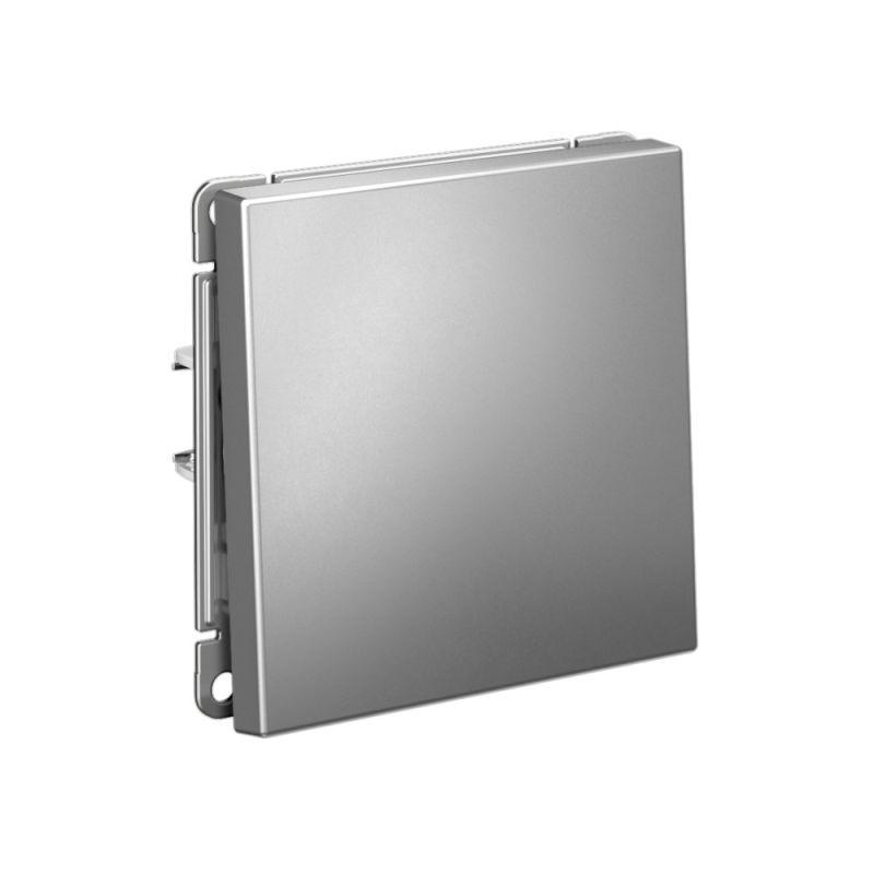  Выключатель 1-кл. ArtGallery (сх. 1) 10AX сталь SE GAL000911 фото в каталоге от BTSprom.by