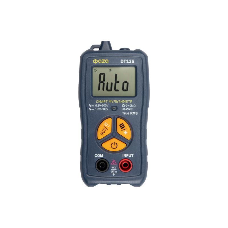  Мультиметр смарт цифровой DT135 карманный встроен. фонарь ФАZА 5061262 фото в каталоге от BTSprom.by