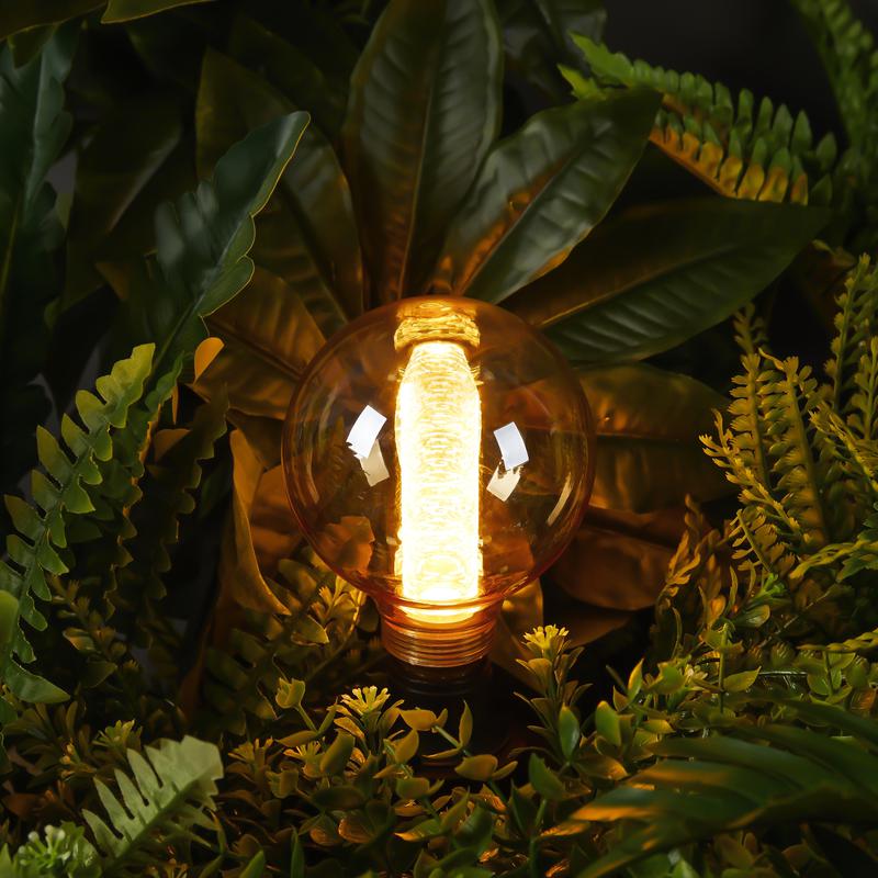 Лампа светодиодная филаментная Loft 271 G95 4Вт 1800К E27 Voltega 8561 фото в каталоге от BTSprom.by