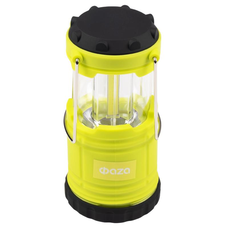 фонарь светодиодный кемпинговый складной cf3-l1w-gn 1вт фаzа 5023482 от BTSprom.by