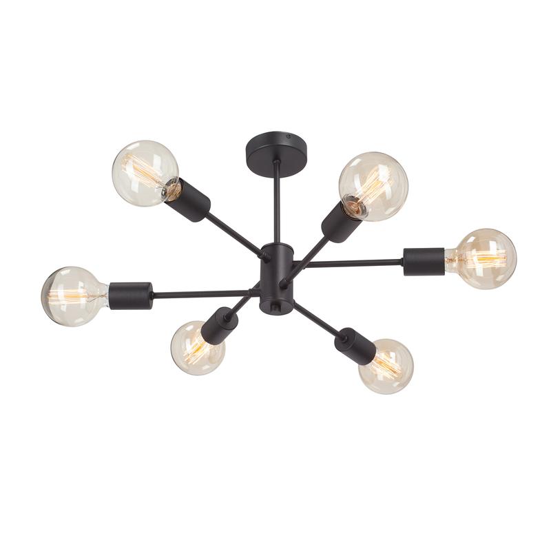 люстра 6xe27 макс. 40вт vitaluce v3994-1/6pl от BTSprom.by